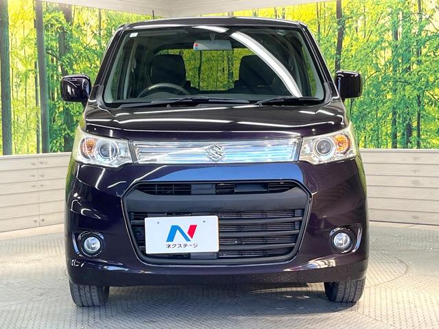 ワゴンRスティングレー X HDDナビ 禁煙車 スマートキー HIDヘッド オートライト オートエアコン 純正14インチアルミ CD 地デジ アイドリングストップ 電動格納ミラー シートリフター アームレスト(14枚目)