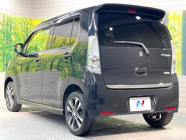 ワゴンRスティングレー T ターボ SDナビ 衝突被害軽減システム 禁煙車 シートヒーター スマートキー HIDヘッド ETC クルコン オートライト オートエアコン 純正15インチアルミ Bluetooth CD フルセグ(26枚目)