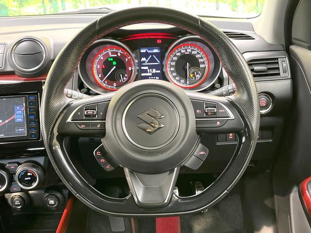 スイフトスポーツ ベースグレード MT車 バックカメラ 衝突被害軽減システム レーダークルーズ 禁煙車 スマートキー HIDヘッド ビルトインETC 純正17インチアルミ オートライト オートエアコン Bluetooth CD(11枚目)