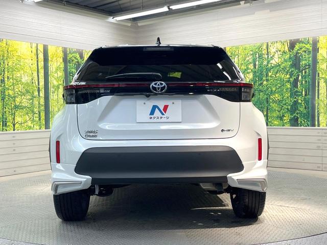 ヤリスクロス ハイブリッドＺ　フルエアロ　純正ディスプレイオーディオ　全周囲カメラ　衝突被害軽減システム　レーダークルーズ　禁煙車　ハーフレザーシート　パワーシート　ドラレコ　コーナーセンサー　スマートキー　ＬＥＤヘッド　ＥＴＣ（15枚目）