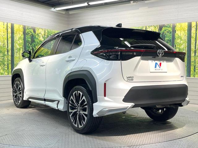 ヤリスクロス ハイブリッドＺ　フルエアロ　純正ディスプレイオーディオ　全周囲カメラ　衝突被害軽減システム　レーダークルーズ　禁煙車　ハーフレザーシート　パワーシート　ドラレコ　コーナーセンサー　スマートキー　ＬＥＤヘッド　ＥＴＣ（28枚目）