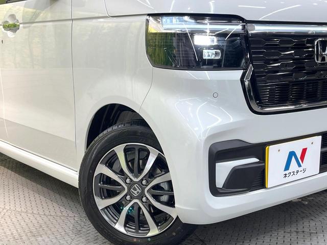 Ｎ－ＢＯＸカスタム ベースグレード　届出済未使用車　電動スライドドア　衝突被害軽減システム　禁煙車　シートヒーター　コーナーセンサー　スマートキー＆プッシュスタート　ＬＥＤヘッド　純正１４インチアルミ　オートライト　オートエアコン（12枚目）