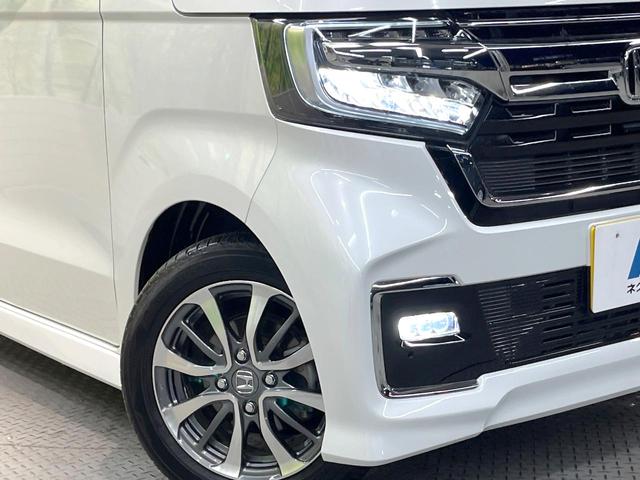 Ｎ－ＢＯＸカスタム Ｌ　両側電動ドア　バックカメラ　純正ＳＤナビ　衝突被害軽減システム　禁煙車　シートヒーター　ドラレコ　スマートキー　ＬＥＤヘッド　ビルトインＥＴＣ　純正１４インチアルミ　オートハイビーム　オートライト（12枚目）