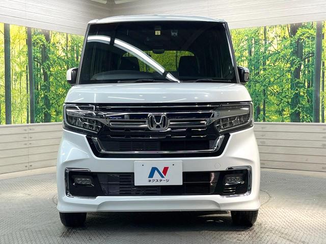 Ｎ－ＢＯＸカスタム Ｌ　両側電動ドア　バックカメラ　純正ＳＤナビ　衝突被害軽減システム　禁煙車　シートヒーター　ドラレコ　スマートキー　ＬＥＤヘッド　ビルトインＥＴＣ　純正１４インチアルミ　オートハイビーム　オートライト（14枚目）