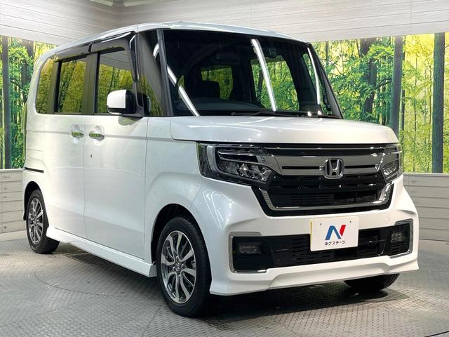 Ｎ－ＢＯＸカスタム Ｌ　両側電動ドア　バックカメラ　純正ＳＤナビ　衝突被害軽減システム　禁煙車　シートヒーター　ドラレコ　スマートキー　ＬＥＤヘッド　ビルトインＥＴＣ　純正１４インチアルミ　オートハイビーム　オートライト（16枚目）