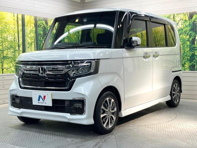 Ｎ－ＢＯＸカスタム Ｌ　両側電動ドア　バックカメラ　純正ＳＤナビ　衝突被害軽減システム　禁煙車　シートヒーター　ドラレコ　スマートキー　ＬＥＤヘッド　ビルトインＥＴＣ　純正１４インチアルミ　オートハイビーム　オートライト（24枚目）