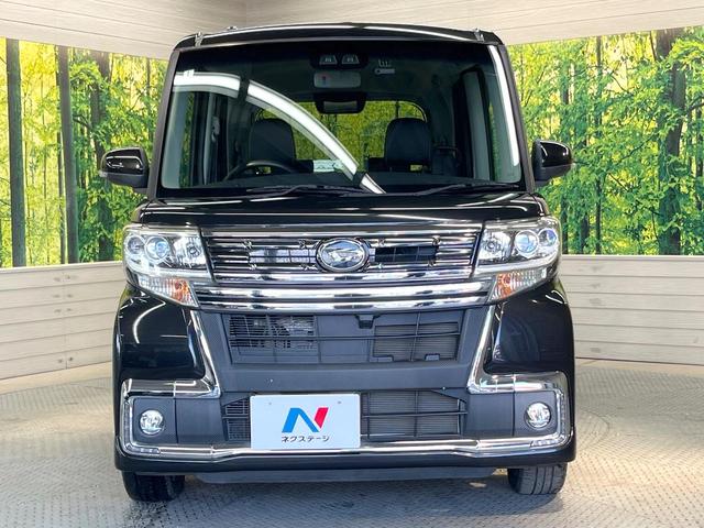 タント カスタムＲＳ　トップエディションＳＡＩＩＩ　純正ＳＤナビ　両側電動ドア　バックカメラ　衝突軽減装置　禁煙車　ハーフレザーシート　シートヒーター　ドラレコ　スマートキー　ＬＥＤヘッド　純正１４インチＡＷ　オートハイビーム　オートライト（14枚目）