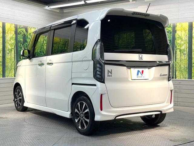 Ｎ－ＢＯＸカスタム Ｇ・Ｌホンダセンシング　電動スライドドア　ＳＤナビ　バックカメラ　衝突軽減装置　禁煙車　スマートキー　ＬＥＤヘッド　ビルトインＥＴＣ　純正１４インチアルミ　オートハイビーム　車線逸脱警報　オートライト　オートエアコン（25枚目）