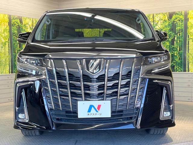 アルファード 2.5S 7人 純正SDナビ 両側電動ドア バックカメラ 衝突被害軽減システム レーダークルーズ 禁煙車 コーナーセンサー スマートキー LEDヘッド ETC 純正18アルミ オートハイビーム 車線逸脱警報(14枚目)