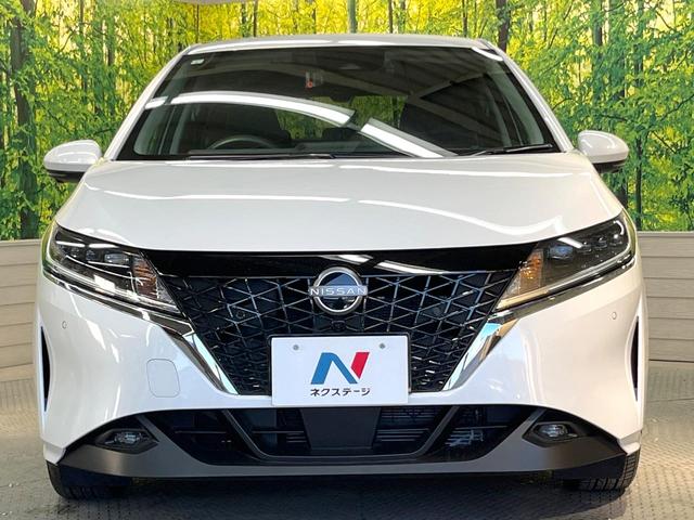 ノート Ｘ　メーカー８型ナビ　インテリジェントルームミラー　全周囲カメラ　衝突被害軽減システム　禁煙車　ドラレコ　コーナーセンサー　ＬＥＤヘッド　ＥＴＣ　オートハイビーム　車線逸脱警報　Ｂｌｕｅｔｏｏｔｈ（14枚目）