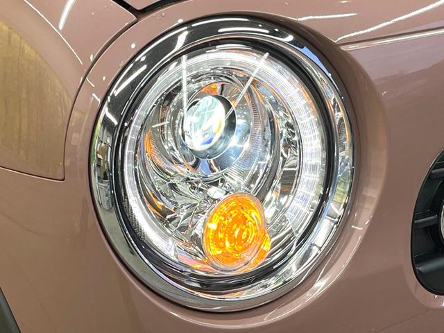 アルトラパンＬＣ Ｘ　衝突被害軽減システム　禁煙車　ハーフレザーシート　スマートキー　ＬＥＤヘッド　純正１４インチアルミ　オートハイビーム　オートライト　オートエアコン　横滑り防止装置　盗難防止システム　電動格納ミラー（24枚目）