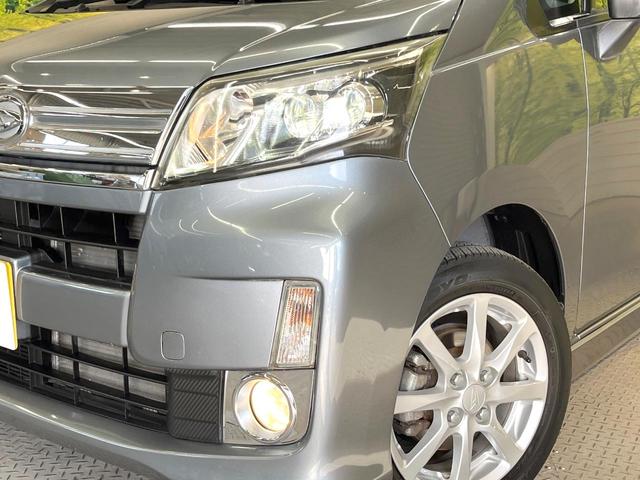 ムーヴ カスタム　Ｘリミテッド　純正ＳＤナビ　バックカメラ　禁煙車　スマートキー　ＬＥＤヘッド　純正１４インチアルミ　オートライト　オートエアコン　ＣＤ　地デジ　電動格納ミラー　衝突安全ボディ　プライバシーガラス　フォグライト（13枚目）