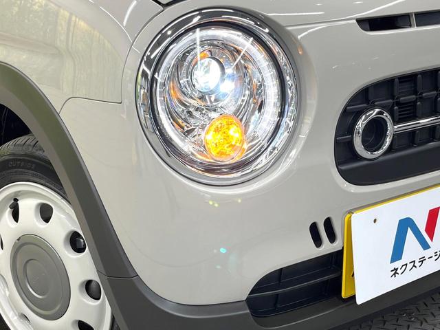 アルトラパンＬＣ Ｘ　衝突被害軽減システム　禁煙車　ハーフレザーシート　シートヒーター　スマートキー　ＬＥＤヘッド　純正１４インチアルミ　オートハイビーム　オートライト　アイドリングストップ　オートエアコン（29枚目）