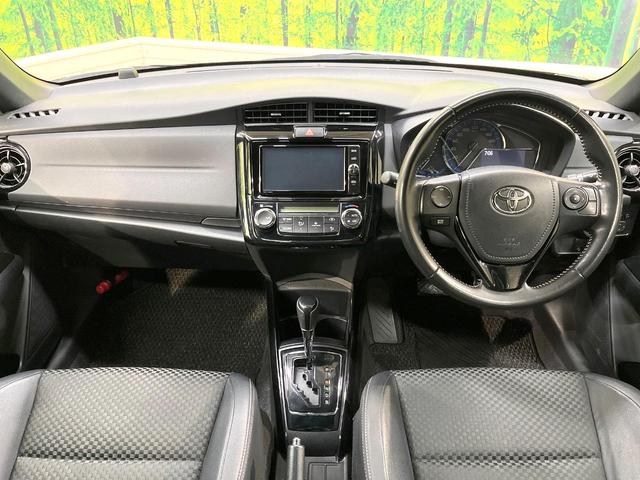 カローラフィールダー ハイブリッドG ダブルバイビー 純正SDナビ バックカメラ 衝突被害軽減システム 禁煙車 ハーフレザーシート ドラレコ スマートキー LEDヘッド ETC2.0 純正16インチアルミ オートハイビーム 車線逸脱警報 オートライト(2枚目)