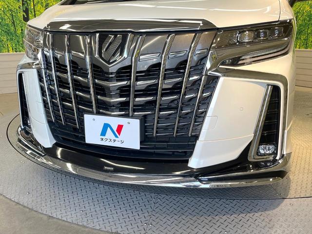 アルファード ２．５Ｓ　Ｃパッケージ　サンルーフ　モデリスタエアロ　純正９型ＤＡ　両側電動ドア　バックカメラ　衝突軽減装置　レーダークルーズ　禁煙車　電動リアゲート　前席シートエアコン　デジタルインナーミラー　３眼ＬＥＤヘッド（28枚目）