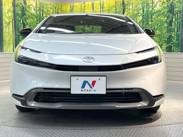 プリウス U バックカメラ 100V電源 衝突被害軽減システム レーダークルーズ 禁煙車 コーナーセンサー スマートキー LEDヘッド ETC2.0 純正17インチアルミ オートハイビーム 車線逸脱警報(14枚目)