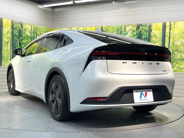 プリウス U バックカメラ 100V電源 衝突被害軽減システム レーダークルーズ 禁煙車 コーナーセンサー スマートキー LEDヘッド ETC2.0 純正17インチアルミ オートハイビーム 車線逸脱警報(25枚目)