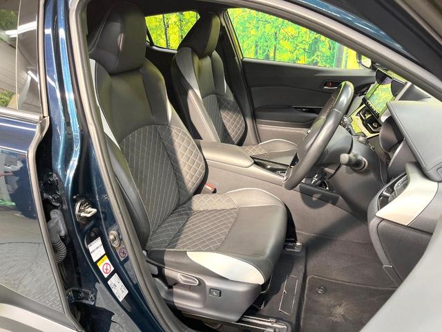 C-HR G モード ネロ 純正9型SDナビ バックカメラ 衝突被害軽減システム レーダークルーズ 禁煙車 ハーフレザーシート ドラレコ コーナーセンサー スマートキー ETC2.0 純正18インチアルミ オートハイビーム(8枚目)