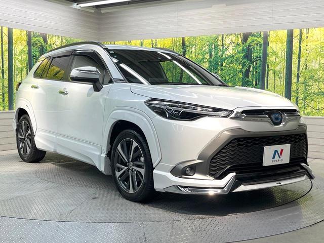 カローラクロス ハイブリッド Z モデリスタフルエアロ 純正8インチナビ バックカメラ 衝突被害軽減システム レーダークルーズ 禁煙車 電動リアゲート コーナーセンサー パワーシート ドラレコ ETCビルドイン LEDヘッド(16枚目)