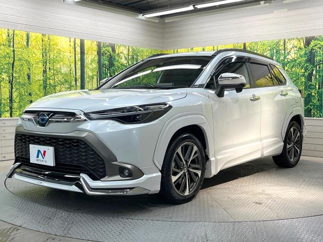 カローラクロス ハイブリッド Z モデリスタフルエアロ 純正8インチナビ バックカメラ 衝突被害軽減システム レーダークルーズ 禁煙車 電動リアゲート コーナーセンサー パワーシート ドラレコ ETCビルドイン LEDヘッド(30枚目)