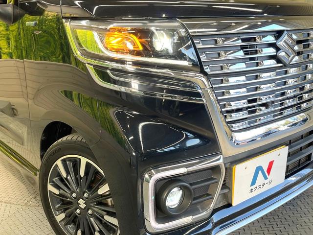 スペーシアカスタム ハイブリッドＸＳ　両側電動ドア　純正８インチＳＤナビ　全周囲カメラ　衝突被害軽減システム　禁煙車　合皮シート　シートヒーター　コーナーセンサー　スマートキー　ＬＥＤヘッド　ビルトインＥＴＣ　純正１５インチアルミ（12枚目）