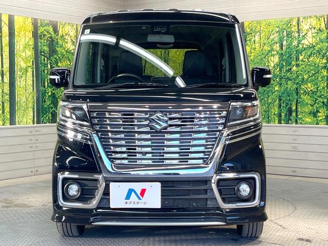 スペーシアカスタム ハイブリッドＸＳ　両側電動ドア　純正８インチＳＤナビ　全周囲カメラ　衝突被害軽減システム　禁煙車　合皮シート　シートヒーター　コーナーセンサー　スマートキー　ＬＥＤヘッド　ビルトインＥＴＣ　純正１５インチアルミ（14枚目）