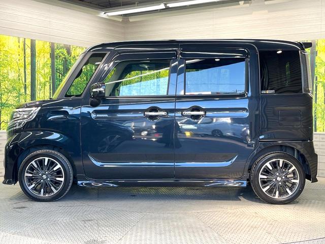 スペーシアカスタム ハイブリッドＸＳ　両側電動ドア　純正８インチＳＤナビ　全周囲カメラ　衝突被害軽減システム　禁煙車　合皮シート　シートヒーター　コーナーセンサー　スマートキー　ＬＥＤヘッド　ビルトインＥＴＣ　純正１５インチアルミ（25枚目）