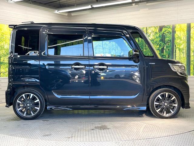 スペーシアカスタム ハイブリッドＸＳ　両側電動ドア　純正８インチＳＤナビ　全周囲カメラ　衝突被害軽減システム　禁煙車　合皮シート　シートヒーター　コーナーセンサー　スマートキー　ＬＥＤヘッド　ビルトインＥＴＣ　純正１５インチアルミ（27枚目）