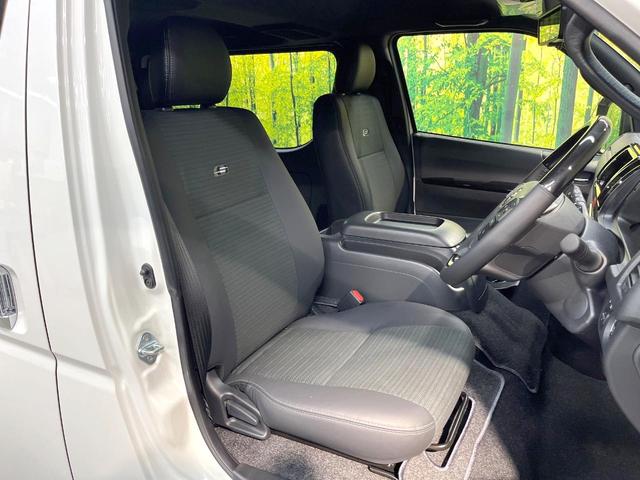 ハイエースバン ロングスーパーGL ダークプライムS ディーゼル(軽油) 禁煙車 両側電動ドア 衝突被害軽減システム ハーフレザーシート コーナーセンサー スマートキー LEDヘッド 純正15インチアルミ オートハイビーム 車線逸脱警報(8枚目)