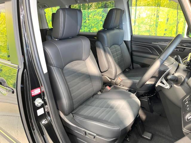 デリカＤ：５ シャモニー　ディーゼル（軽油）　両側電動ドア　アルパイン９型ナビ　後席モニター　バックカメラ　衝突軽減装置　レーダークルーズ　禁煙車　電動リアゲート　ハーフレザーシート　シートヒーター　スマートキー　ＬＥＤヘッド（8枚目）