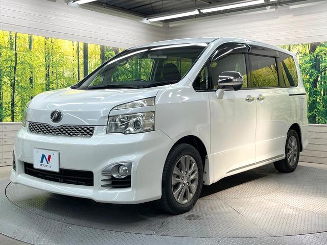 ヴォクシー ZS 煌II 両側電動ドア 純正8型SDナビ 後席モニター バックカメラ スマートキー HIDヘッド ビルトインETC 純正16インチアルミ オートライト オートエアコン リアエアコン Bluetooth CD(25枚目)