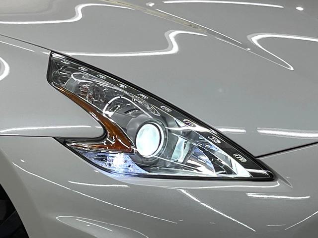 フェアレディZ バージョンT メーカーナビ バックカメラ 禁煙車 ハーフレザーシート スマートキー HIDヘッド 純正18インチアルミ オートライト オートエアコン CD DVD再生 フルセグ パドルシフト LEDフォグ(11枚目)