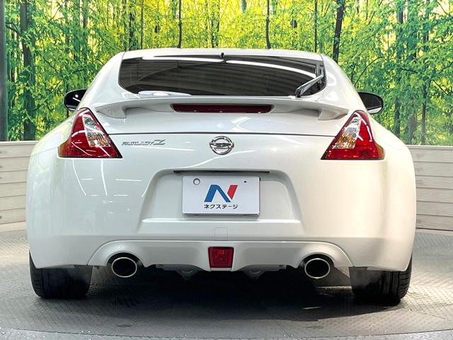フェアレディZ バージョンT メーカーナビ バックカメラ 禁煙車 ハーフレザーシート スマートキー HIDヘッド 純正18インチアルミ オートライト オートエアコン CD DVD再生 フルセグ パドルシフト LEDフォグ(14枚目)