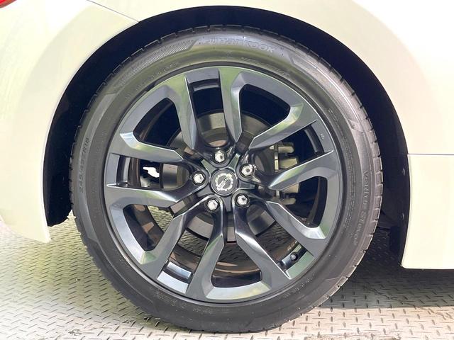 フェアレディZ バージョンT メーカーナビ バックカメラ 禁煙車 ハーフレザーシート スマートキー HIDヘッド 純正18インチアルミ オートライト オートエアコン CD DVD再生 フルセグ パドルシフト LEDフォグ(27枚目)