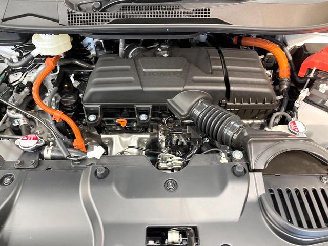 ステップワゴン e:HEVスパーダ 登録済未使用車 純正11.4型ナビ 両側電動ドア バックカメラ 衝突軽減装置 電動リアゲート ハーフレザーシート シートヒーター スマートキー LEDヘッド 純正16インチアルミ オートハイビーム(19枚目)