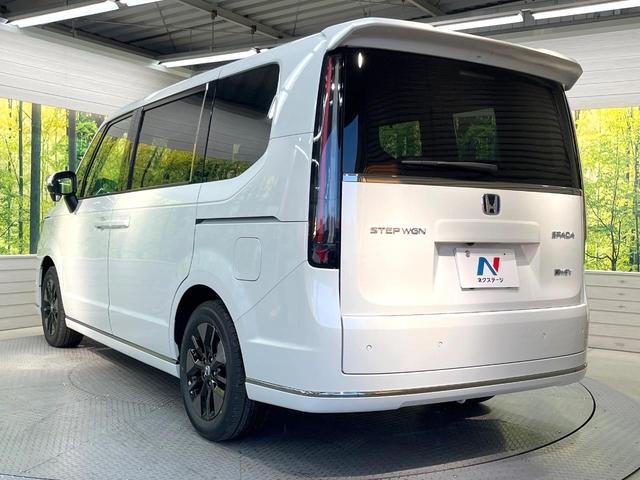 ステップワゴン e:HEVスパーダ 登録済未使用車 純正11.4型ナビ 両側電動ドア バックカメラ 衝突軽減装置 電動リアゲート ハーフレザーシート シートヒーター スマートキー LEDヘッド 純正16インチアルミ オートハイビーム(26枚目)