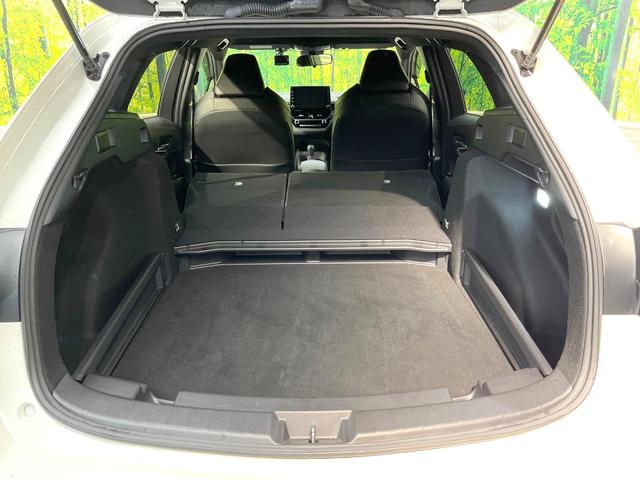 カローラツーリング ハイブリッド ダブルバイビー 純正ディスプレイオーディオ バックカメラ 衝突軽減装置 レーダークルーズ 禁煙車 ハーフレザーシート ドラレコ コーナーセンサー スマートキー LEDヘッド ビルトインETC 純正17インチアルミ(10枚目)