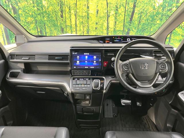 ステップワゴンスパーダ e:HEVスパーダ G・EX ホンダセンシング 両側電動ドア 純正10型SDナビ 後席モニター バックカメラ 衝突軽減装置 禁煙車 ハーフレザーシート シートヒーター ドラレコ LEDヘッド ETC2.0 純正16インチアルミ オートハイビーム(2枚目)