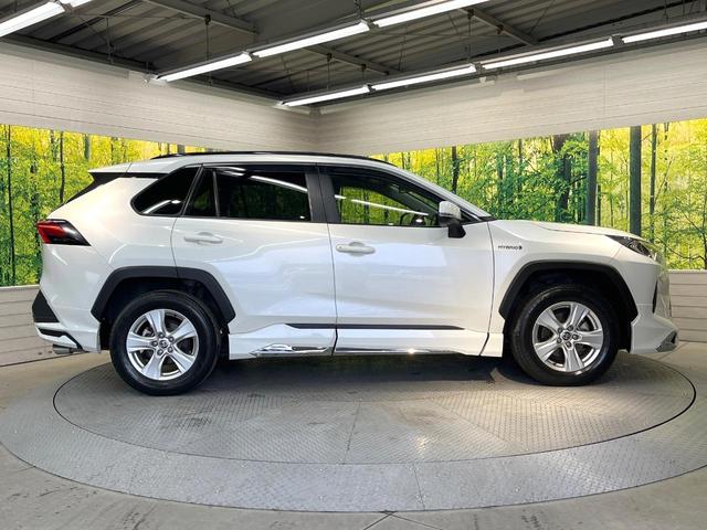 RAV4 ハイブリッドX フルエアロ 純正SDナビ バックカメラ 衝突軽減装置 レーダークルーズ 禁煙車 コーナーセンサー スマートキー LEDヘッド ルーフレール ビルトインETC 純正17インチアルミ オートハイビーム(26枚目)