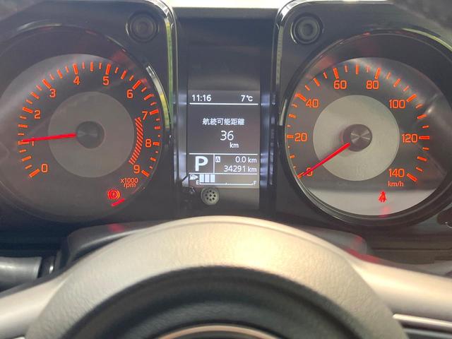 ジムニー ＸＣ　純正ＳＤナビ　バックカメラ　衝突被害軽減システム　禁煙車　ドラレコ　スマートキー　ＬＥＤヘッド　ビルトインＥＴＣ　クルコン　純正１６インチアルミ　オートハイビーム　車線逸脱警報（31枚目）