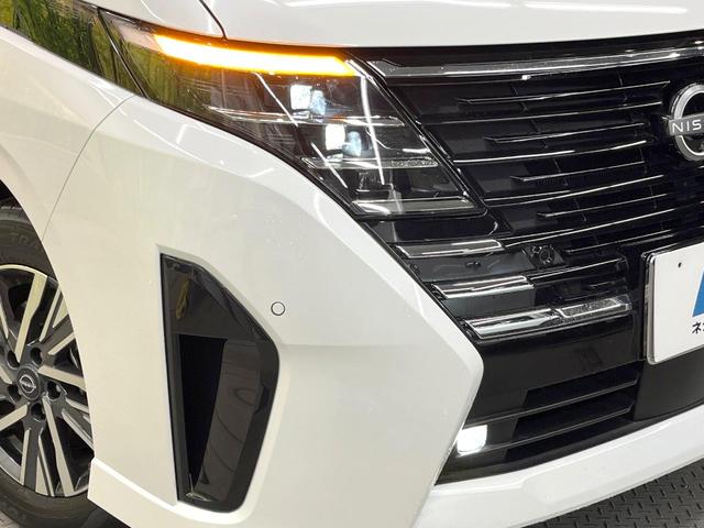 セレナ ｅ－パワー　ハイウェイスターＶ　両側電動ドア　後席モニター　純正１２．３インチナビ　プロパイロット　全周囲カメラ　衝突被害軽減システム　レーダークルーズ　禁煙車　レザーシート　ドラレコ　コーナーセンサー　スマートキー　ＬＥＤヘッド（13枚目）