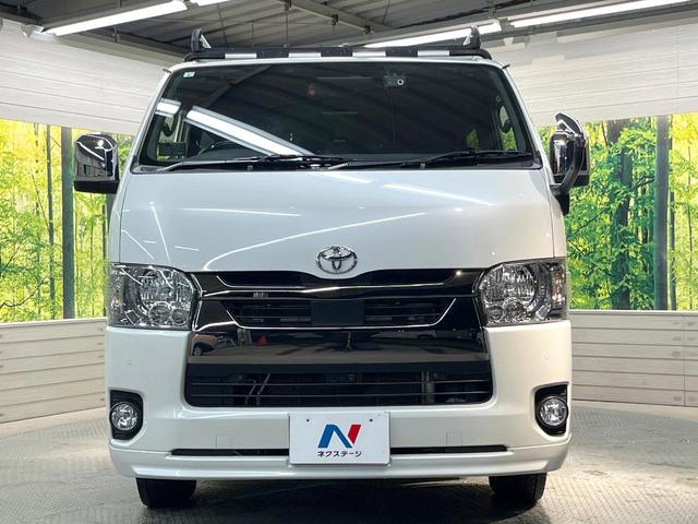 ハイエースバン スーパーＧＬ　ダークプライムＩＩ　純正ＳＤナビ　全周囲カメラ　両側電動ドア　衝突被害軽減システム　禁煙車　ハーフレザーシート　ドラレコ　コーナーセンサー　スマートキー　ＬＥＤヘッド　オートエアコン　スマートキー　ビルトインＥＴＣ（14枚目）