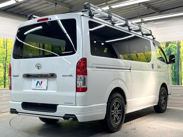 ハイエースバン スーパーＧＬ　ダークプライムＩＩ　純正ＳＤナビ　全周囲カメラ　両側電動ドア　衝突被害軽減システム　禁煙車　ハーフレザーシート　ドラレコ　コーナーセンサー　スマートキー　ＬＥＤヘッド　オートエアコン　スマートキー　ビルトインＥＴＣ（17枚目）