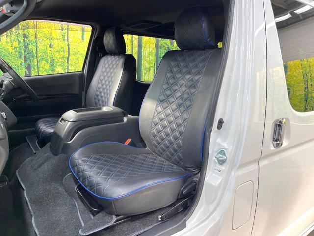 ハイエースバン スーパーＧＬ　ダークプライムＩＩ　純正ＳＤナビ　全周囲カメラ　両側電動ドア　衝突被害軽減システム　禁煙車　ハーフレザーシート　ドラレコ　コーナーセンサー　スマートキー　ＬＥＤヘッド　オートエアコン　スマートキー　ビルトインＥＴＣ（40枚目）