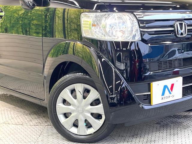 N-BOX G・ターボLパッケージ 電動スライドドア 禁煙車 スマートキー HIDヘッド ETC クルコン オートライト オートエアコン CD アイドリングストップ 電動格納ミラー トラクションコントロール ドアバイザー 衝突安全ボディ(12枚目)