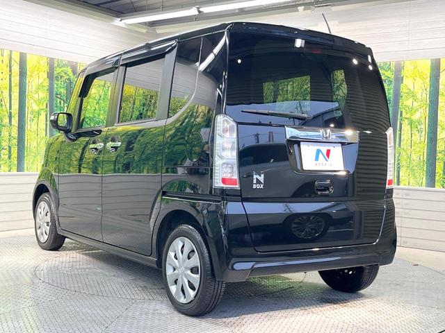 N-BOX G・ターボLパッケージ 電動スライドドア 禁煙車 スマートキー HIDヘッド ETC クルコン オートライト オートエアコン CD アイドリングストップ 電動格納ミラー トラクションコントロール ドアバイザー 衝突安全ボディ(50枚目)
