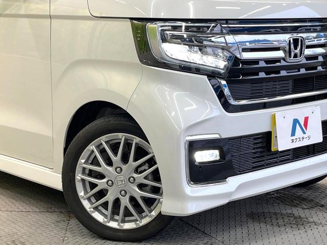 Ｎ－ＢＯＸカスタム Ｌターボ　純正８型ナビ　両側電動ドア　バックカメラ　衝突被害軽減システム　禁煙車　ドラレコ　スマートキー　ＬＥＤヘッド　ビルトインＥＴＣ　純正１５インチアルミ　オートハイビーム　車線逸脱警報　オートライト（12枚目）