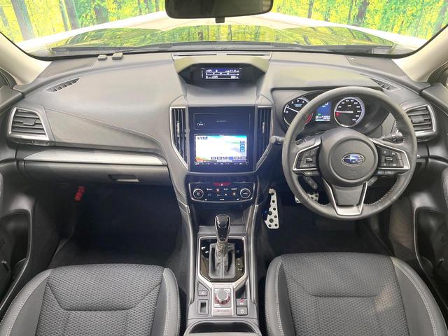 フォレスター アドバンス　純正ナビ　バックカメラ　衝突被害軽減システム　レーダークルーズ　禁煙車　ハーフレザーシート　スマートキー　ＬＥＤヘッド　ＥＴＣ　純正１８インチアルミ　オートライト　デュアルエアコン　Ｂｌｕｅｔｏｏｔｈ（2枚目）