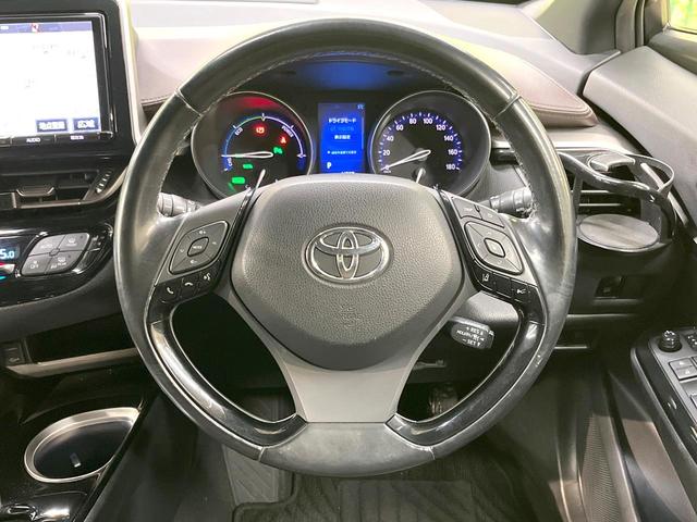 Ｃ－ＨＲ Ｇ　ＴＲＤエアロ　純正９型ＳＤナビ　バックカメラ　衝突被害軽減システム　ハーフレザーシート　コーナーセンサー　スマートキー　ＬＥＤヘッド　ビルトインＥＴＣ　オートハイビーム　車線逸脱警報　オートライト（11枚目）