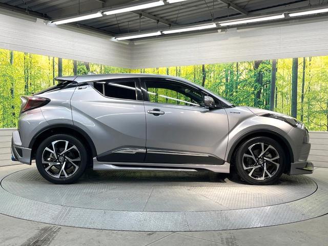Ｃ－ＨＲ Ｇ　ＴＲＤエアロ　純正９型ＳＤナビ　バックカメラ　衝突被害軽減システム　ハーフレザーシート　コーナーセンサー　スマートキー　ＬＥＤヘッド　ビルトインＥＴＣ　オートハイビーム　車線逸脱警報　オートライト（27枚目）